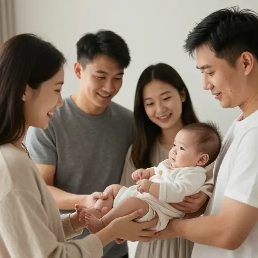 她让人领养了那个孩子。