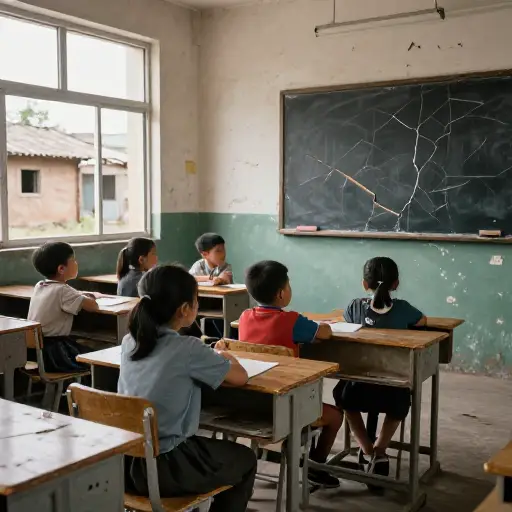 该地区的许多学校急需额外资源。