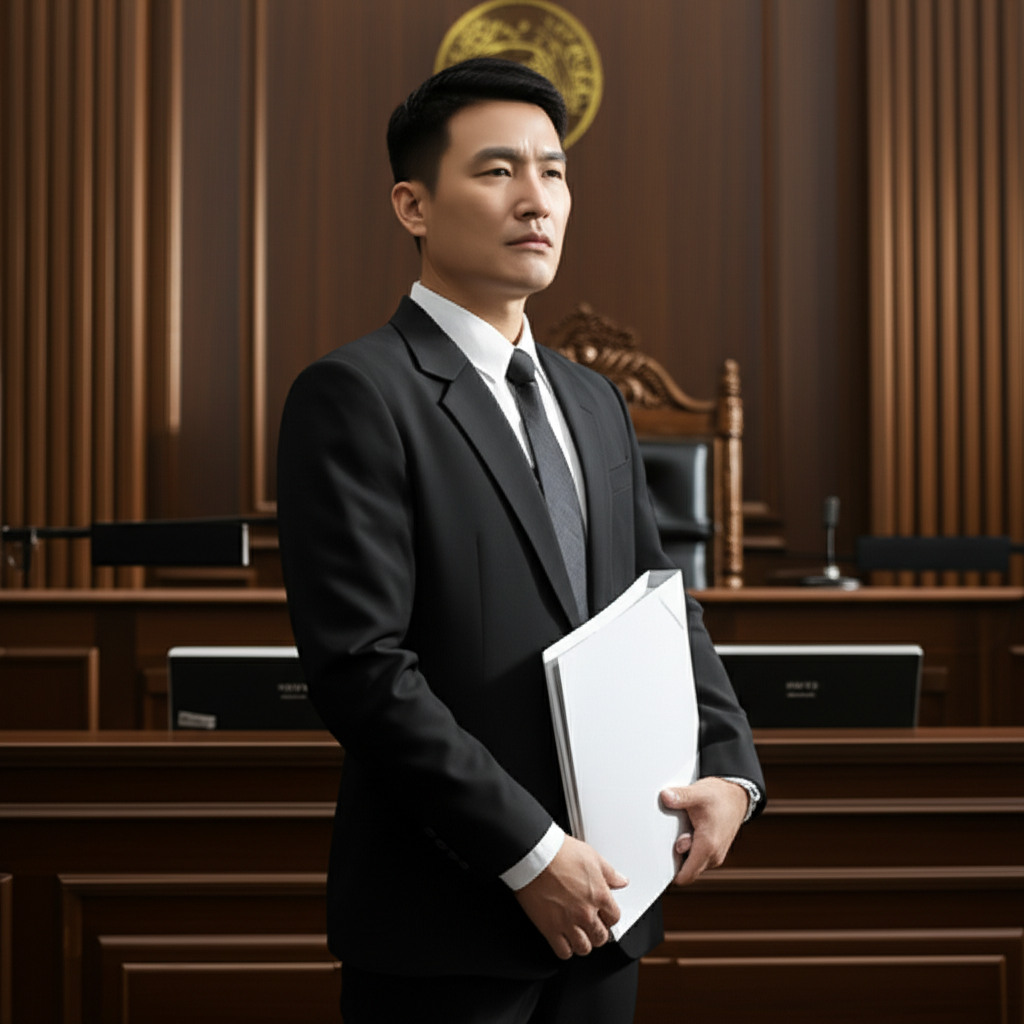 他是一名刑事律师，专门处理复杂案件。