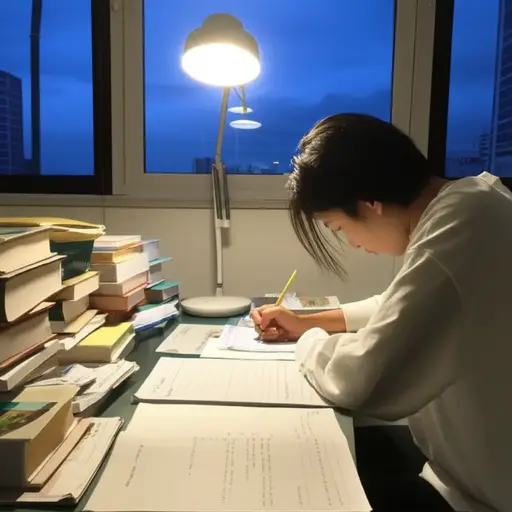 他的成功建立在勤奋和毅力的基础上。