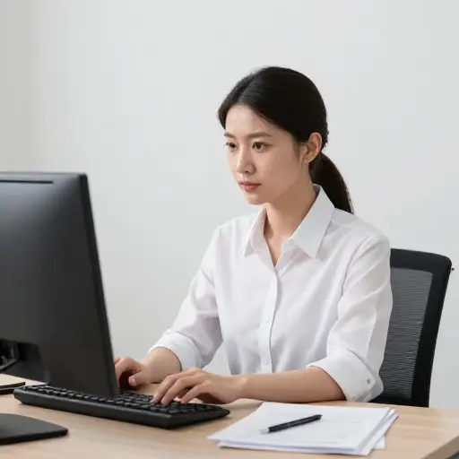 她需要草拟一封信给经理。