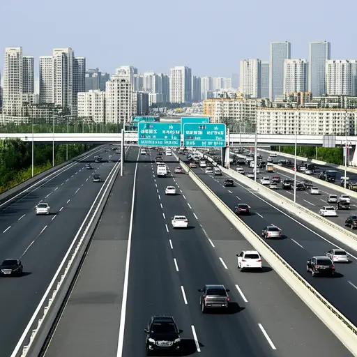 我们走外环路可以避开市中心的堵车。