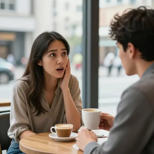 当她第一次告诉我那个令人震惊的消息时，我根本无法完全理解这对我们的未来意味着什么。