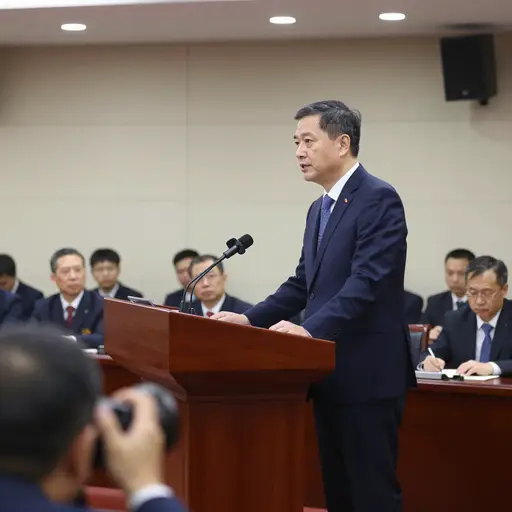 新闻发布会上，市长选择对预算赤字问题含糊其辞，而不是给出明确的数字。
