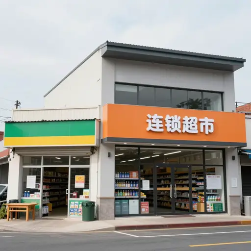 对于小型超市来说，与大型超市竞争是困难的。