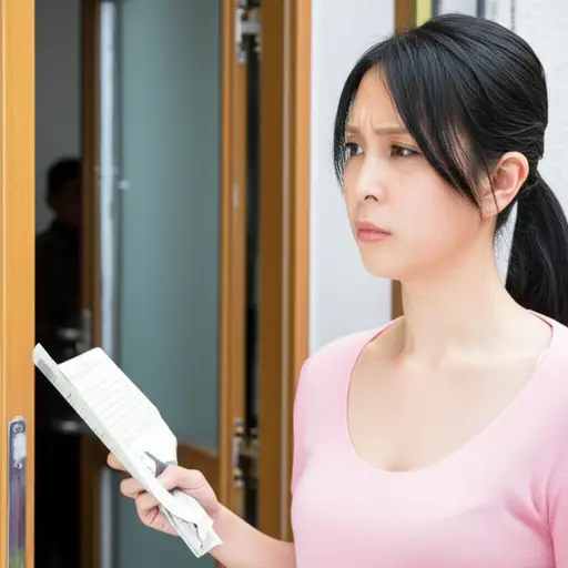 她怀疑邻居偷了她的报纸。
