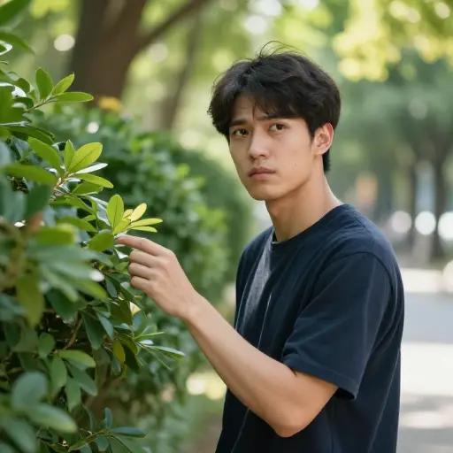 当被问及未来计划时，他总是拐弯抹角。