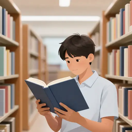 我对文学感兴趣。