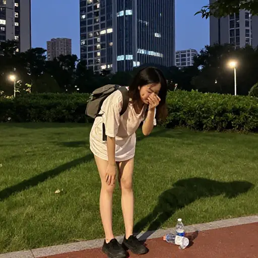 我走了一整天，实在实在太累了。