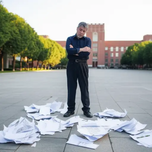 这位曾经备受尊敬的教授因学术不端而成为了堕落学者。