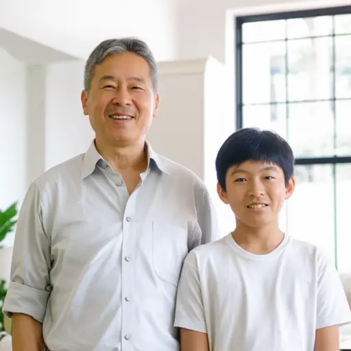 我朋友的爸爸是戴维斯先生。