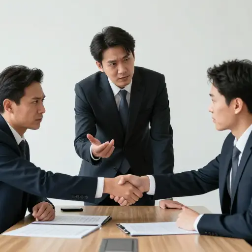 我们不得不敦促他们接受我们的条件，但他们最终同意了这笔交易。