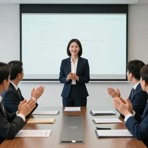 董事会将她提升为执行董事。