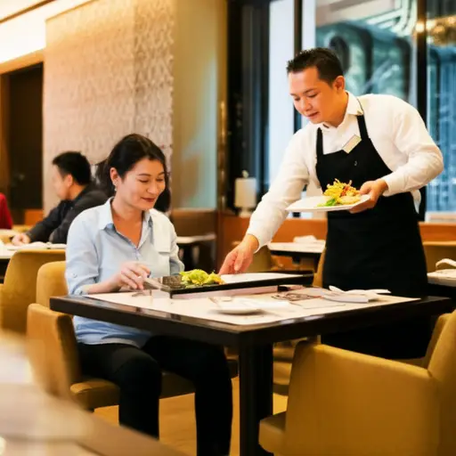 这家餐厅会在你入座后立即为你奉上免费的开胃菜。