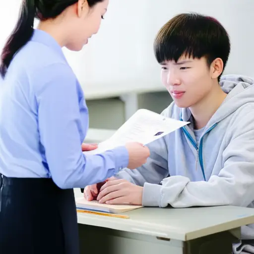 老师为生病的学生安排了一次补考。