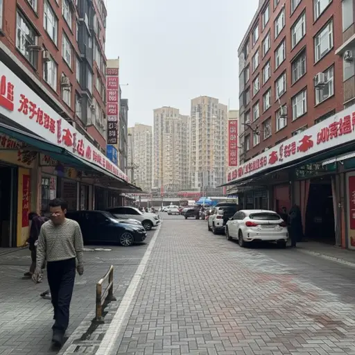 这条街上有好几家汽车修理店。