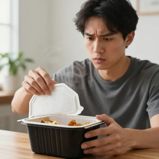 我的外卖送到时已经凉了。