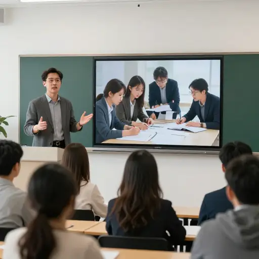 演讲者强调团队合作是成功的关键。