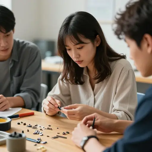 她为组装过程给出了具体的指示。