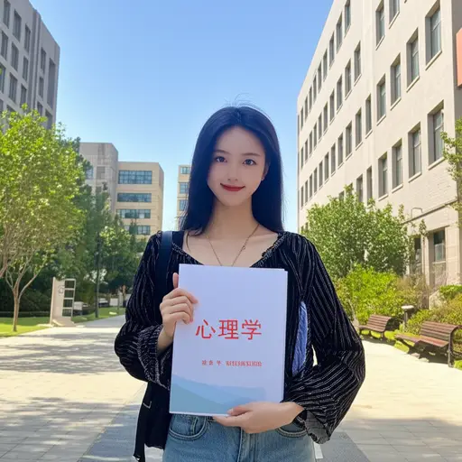 她选择了一个跨学科的项目，结合了心理学和社会学的观点。