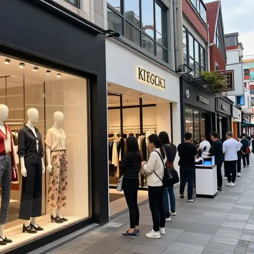 我们的服装在这个国家卖得这么好，以至于我们不需要出口。
