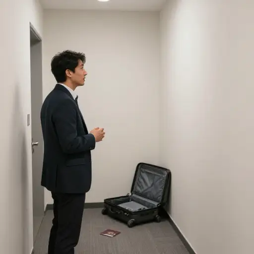 走廊里那个声音不可能是老板——他这周人都在日内瓦开会。