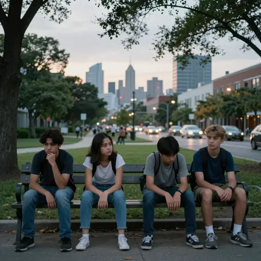 青少年犯罪是一个严重的社会问题。
