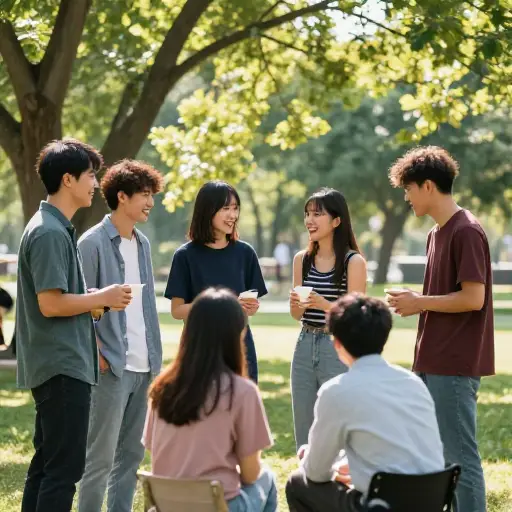 年轻时，人们通常更喜欢和同龄人在一起。