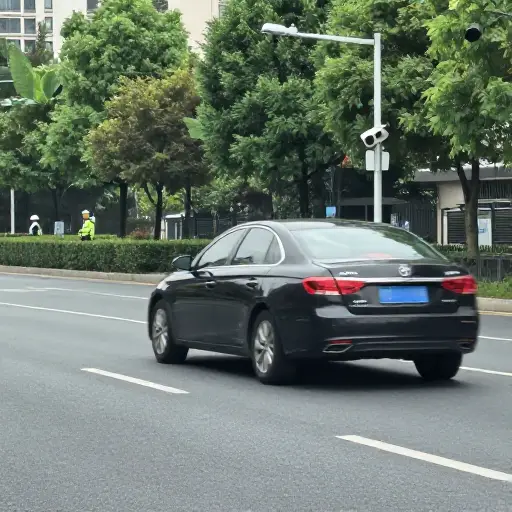 超速的司机面临处罚风险。