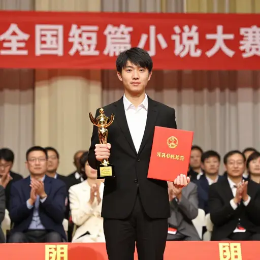 他的短篇小说是全国比赛的获奖作品之一。