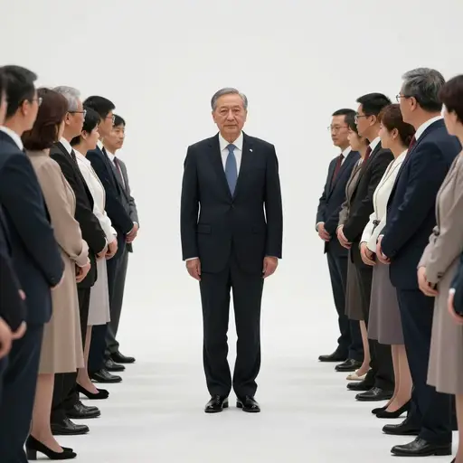 在政治上，他持中间立场。