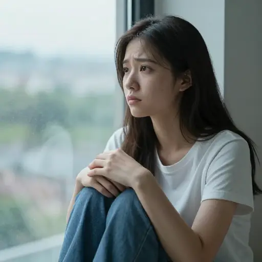 没有任何事实依据，她任由自己对可能发生的事胡思乱想。