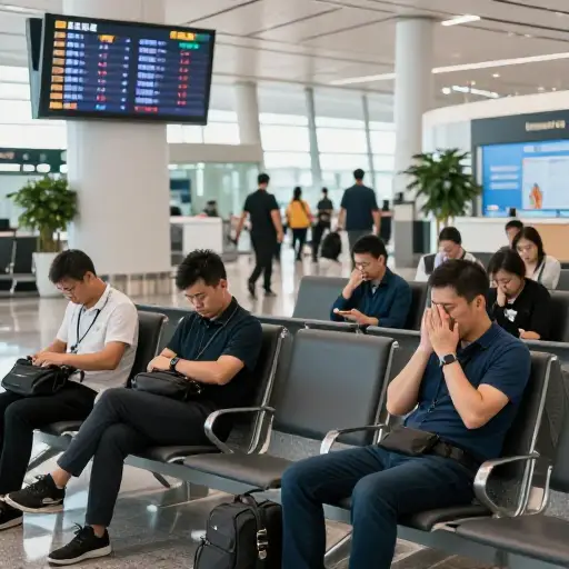 乘客可能会面临长时间的延误。