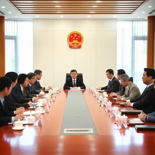 内阁成员每周三上午与总统会面讨论国家事务。