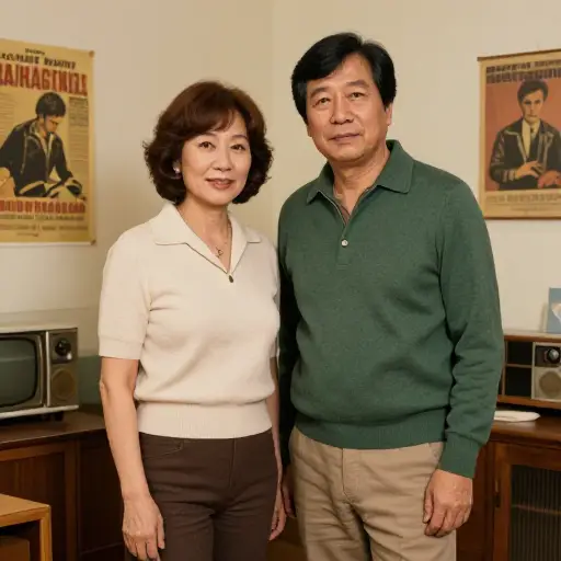 我的父母出生在七十年代。