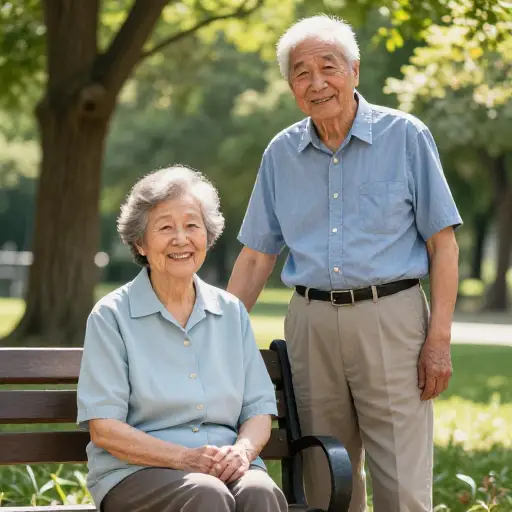 女性的平均寿命约为75岁，男性为69岁。
