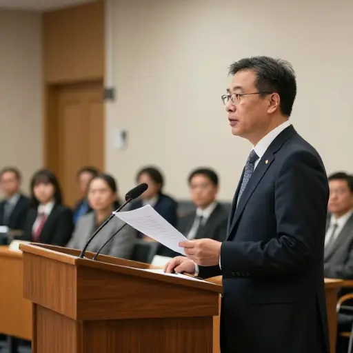 为了支持他的论点，他引用了一段著名的历史演讲。