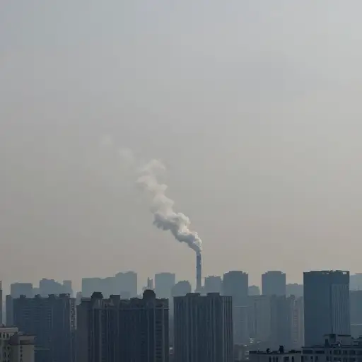 工业排放极大地加剧了许多大都市区所遭受的烟雾污染。