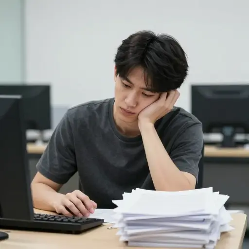 我不太喜欢这份工作——它只是达到目的的一种手段。