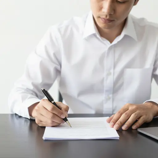 在仔细审查条款之前不要签署任何合同。