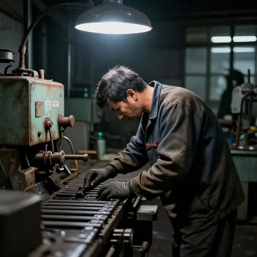 工厂工人们面临着悲惨的工作条件。