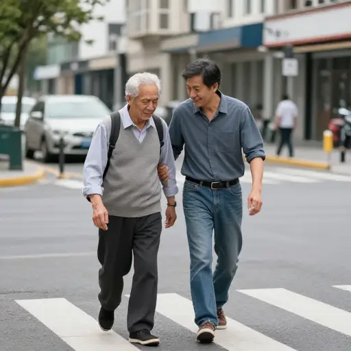 我爸爸是个善良的男人。