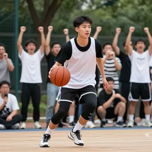 他是我们的一名明星球员。