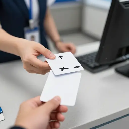 这是我的返程票。