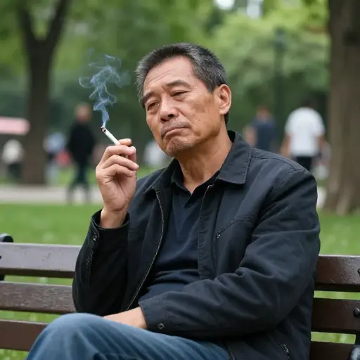 尽管他有哮喘，他仍然吸烟。