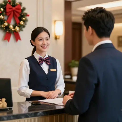 酒店管理层同意就她在假日期间的额外工作时间给予她补偿。
