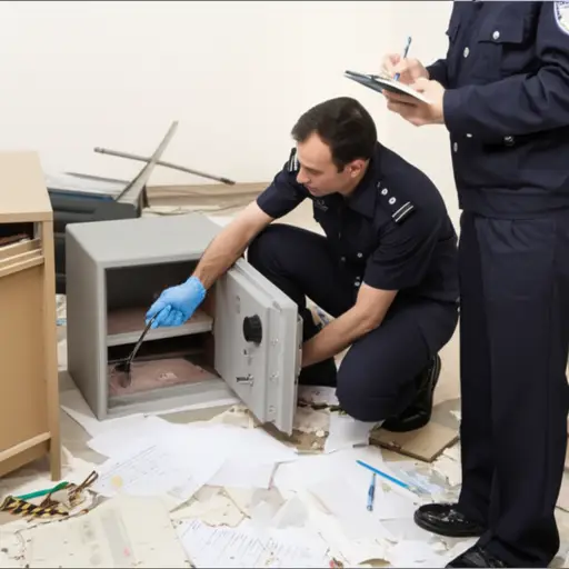 警方正在调查这起盗窃案的细节。
