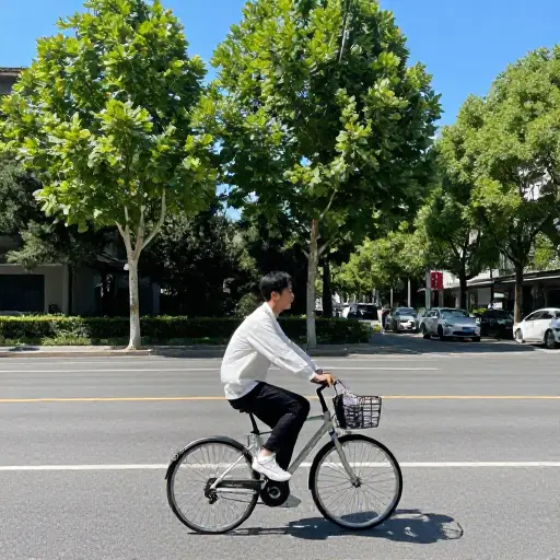 骑自行车是对抗污染的好方法。