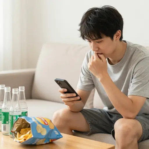 他有一些很坏的习惯。