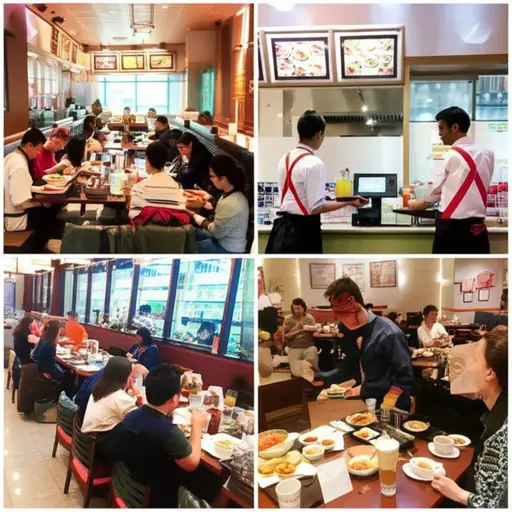 这家餐厅的月收入主要来自食物和饮料的销售。